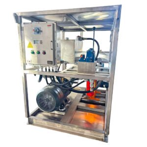 Explosion proof and corrosion-resistant high-pressure hydraulic system