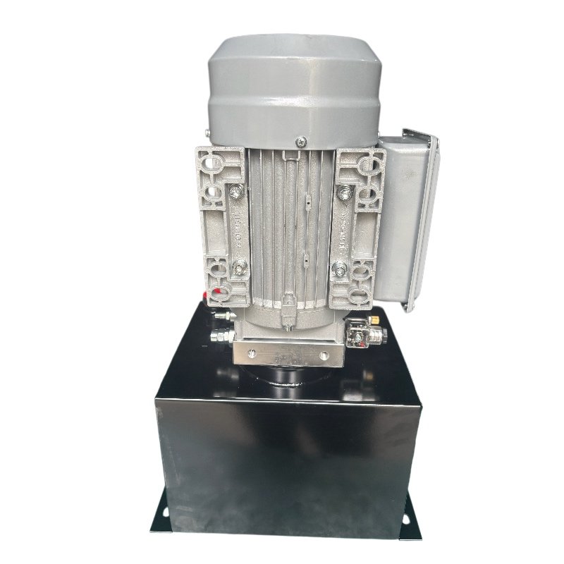 AC210V Hydraulic Power Unit with 15L Vertical Steel Reservoir, 16L/min Flow Rate, Custom Hydraulic Tank Available - Image 4