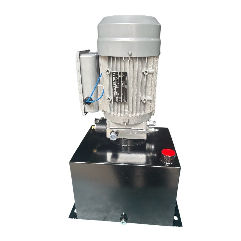 AC210V Hydraulic Power Unit with 15L Vertical Steel Reservoir, 16L/min Flow Rate, Custom Hydraulic Tank Available - Image 3