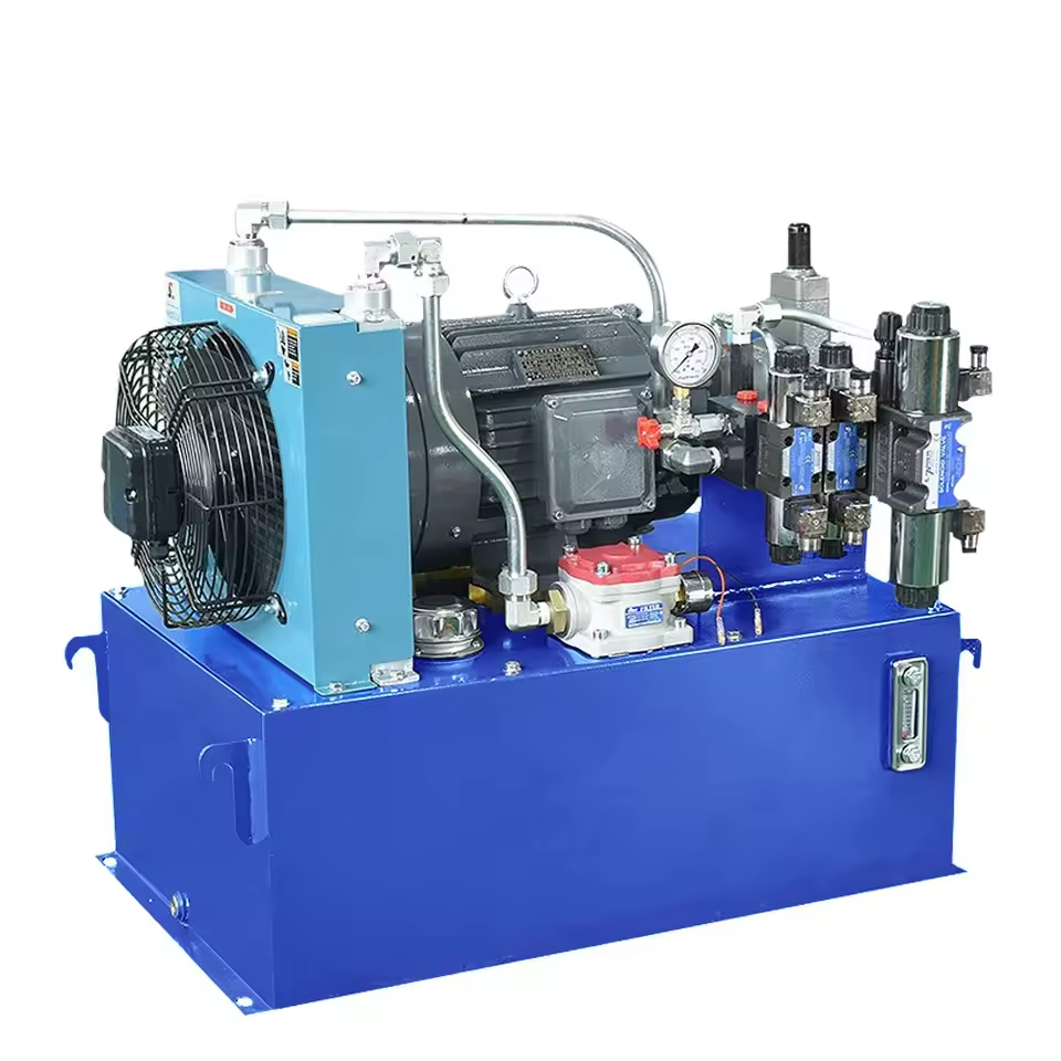 55kW Hydraulic Power Unit with 800L Steel Tank and Independent Cooling System for Large Presses - Image 5