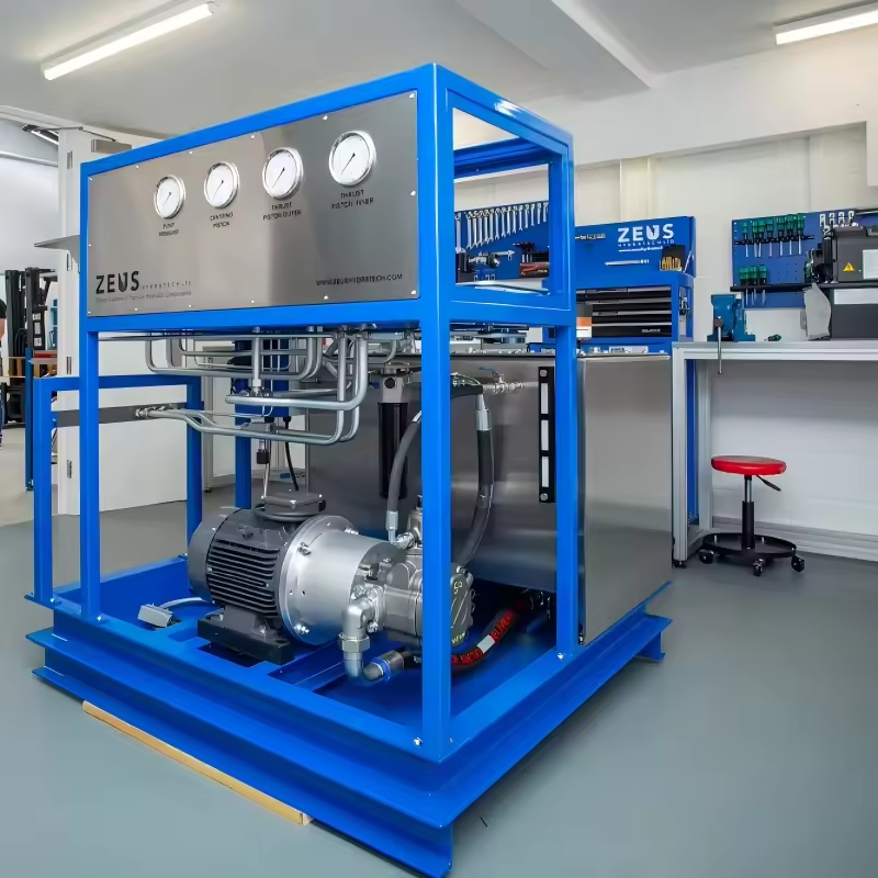 55kW Hydraulic Power Unit with 800L Steel Tank and Independent Cooling System for Large Presses - Image 3