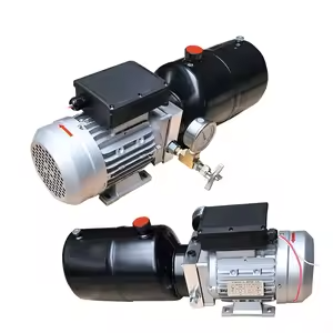 AC Hydraulic Power Unit Customized for Voltage, Flow Rate, Tank Capacity and Functions - Image 3