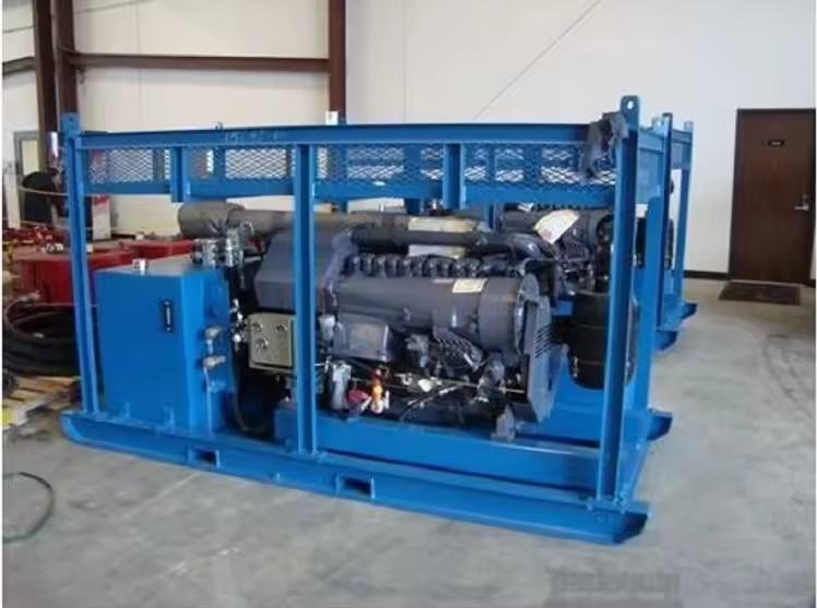 Large Industrial Hydraulic Power Unit with Three 75kW Motors and 3500L Oil Tank for Continuous Production Lines - Image 2