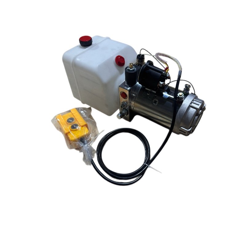 DC Hydraulic Power Unit with 4L Plastic Reservoir and 4m Cable Hand Control, Customizable - Зображення 4