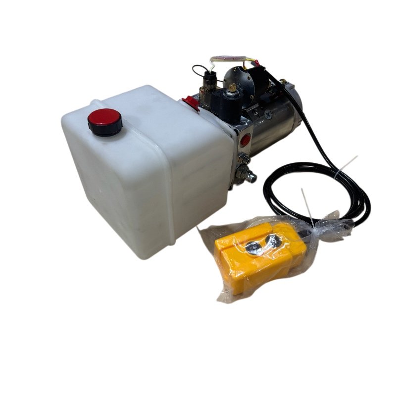 DC Hydraulic Power Unit with 4L Plastic Reservoir and 4m Cable Hand Control, Customizable - Зображення 3