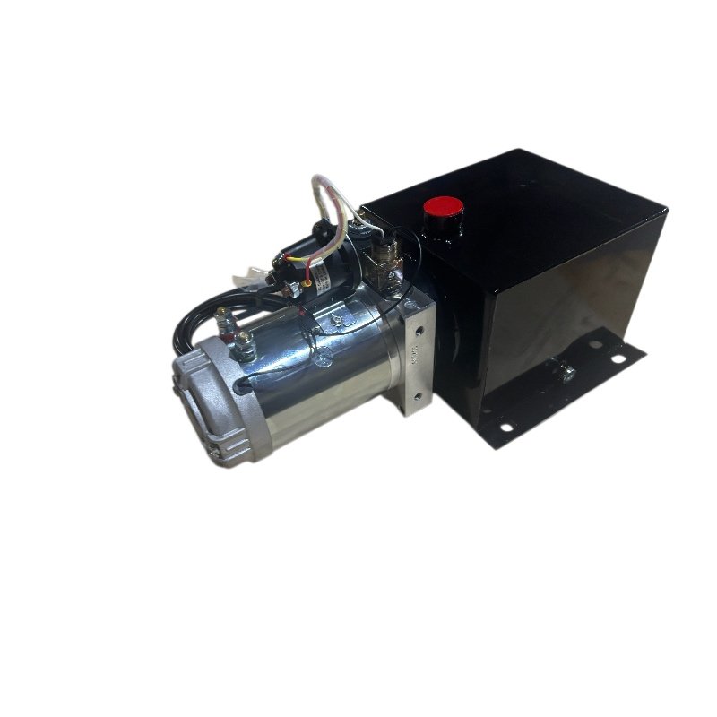 DC Hydraulic Power Unit with 8L Steel Reservoir and 4m Cable Hand Control, Customizable - Image 5