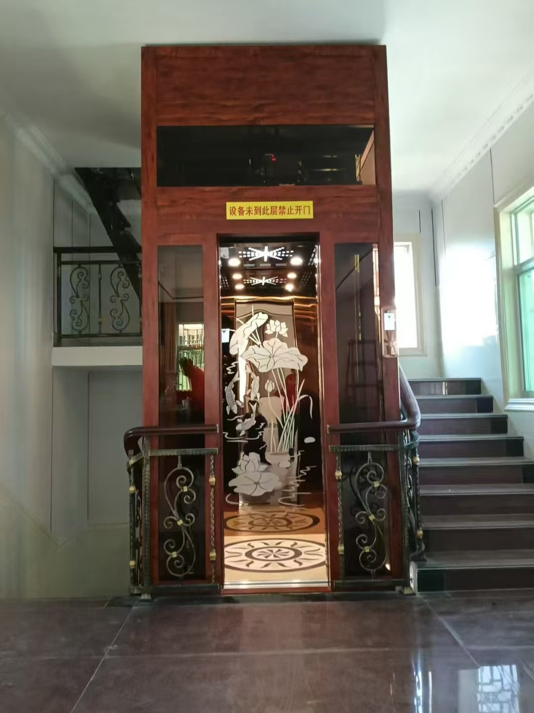220V 400kg Low-Noise Home Hydraulic Elevator - Hình ảnh 6