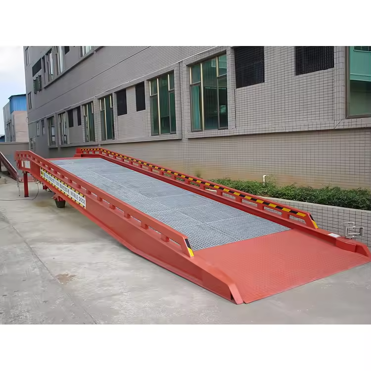 Hydraulic Container Loading Dock Ramp for Forklifts and Trucks - Gambar 6