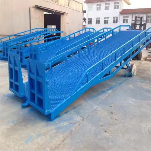 Hydraulic Container Loading Dock Ramp for Forklifts and Trucks - Gambar 2