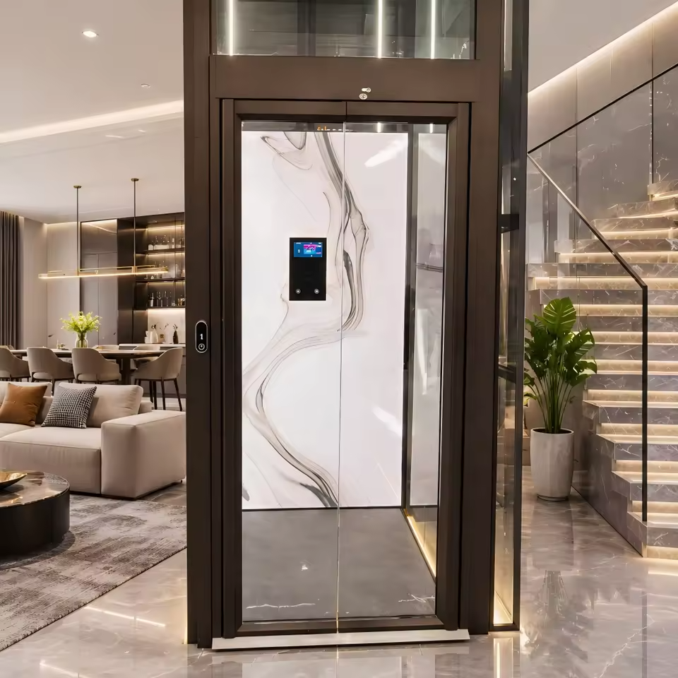 400kg Custom Home Hydraulic Elevator with Custom Voltage and Dimensions - Gambar 4